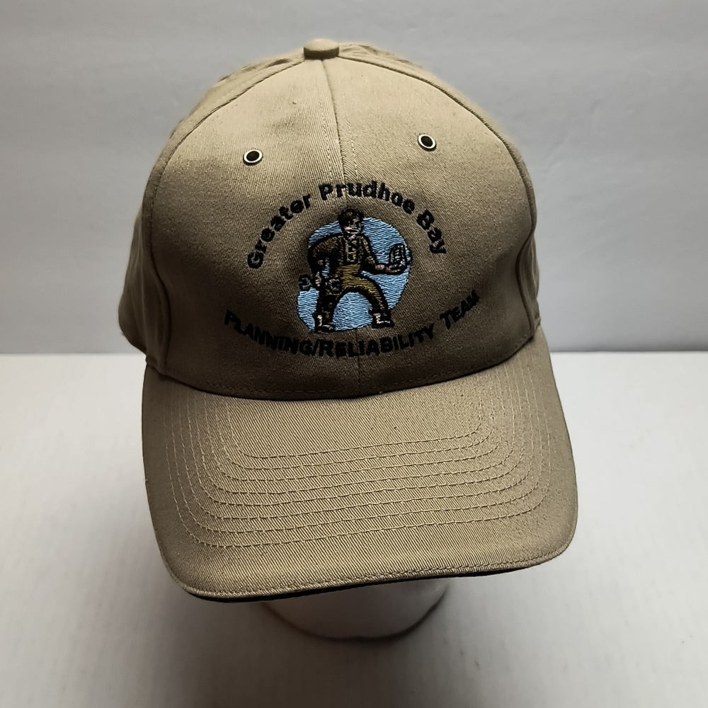 Falcon Greater Prudhoe Bay Trucker Hat Cap Men's One Size Adjustable Tan…